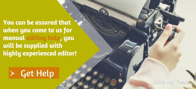 professional thesis editing online